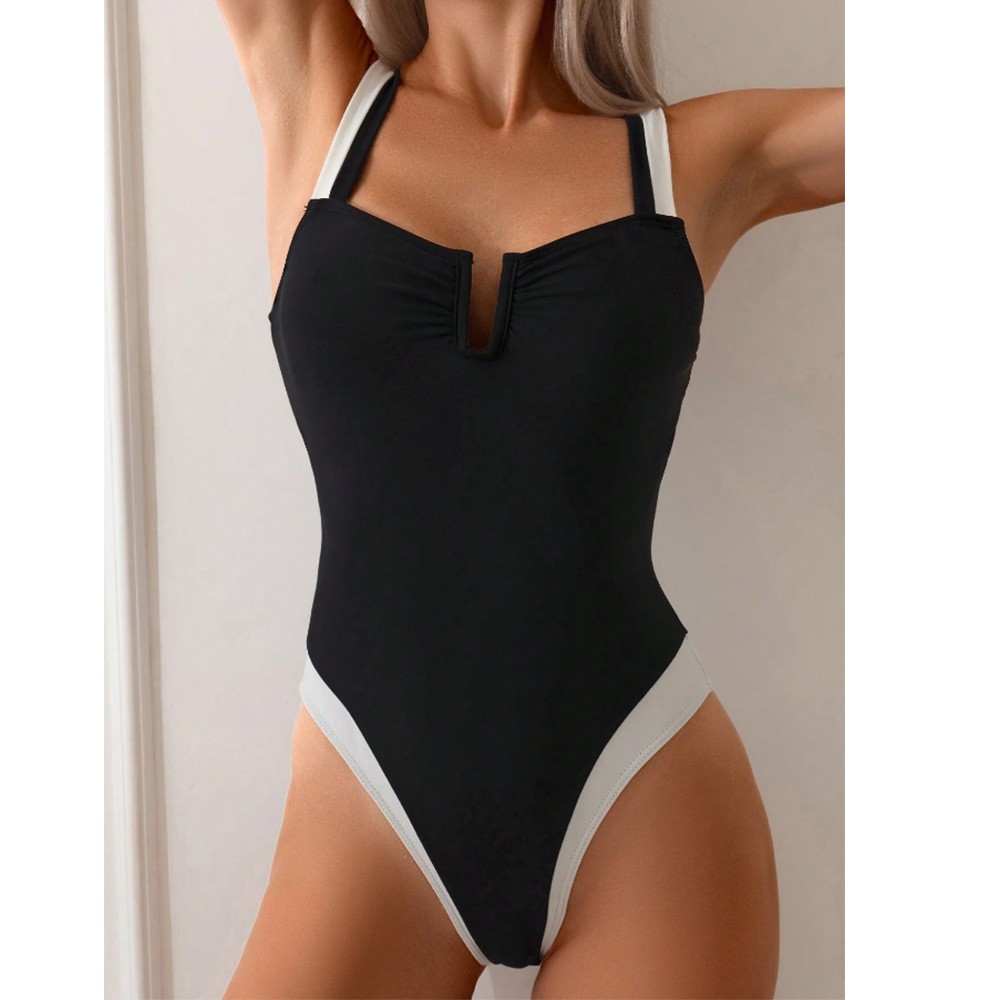 Swimsuit Bikini Ruched - 2026 Bikini Wanita Tankini Deep V