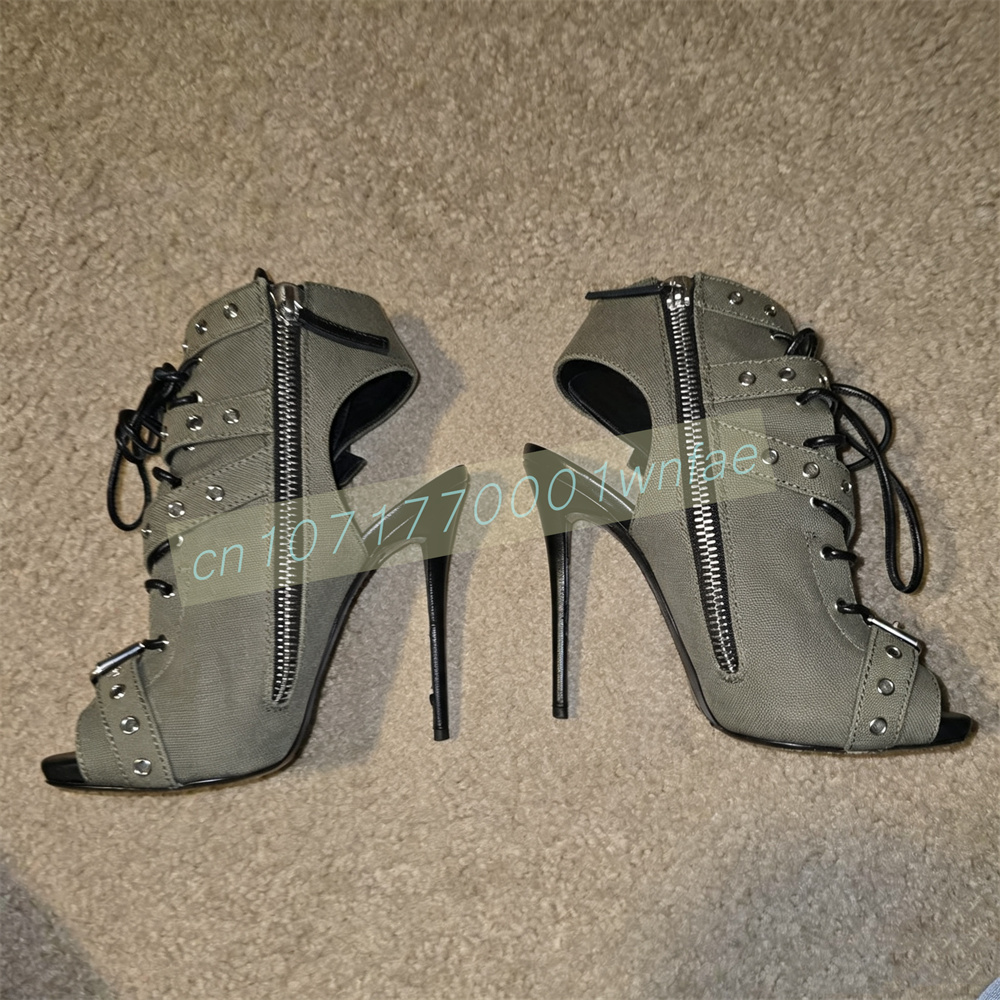 Sandal Wanita Bertali Hak Ting - Sandal Strappy Heeled ulasan dan harga