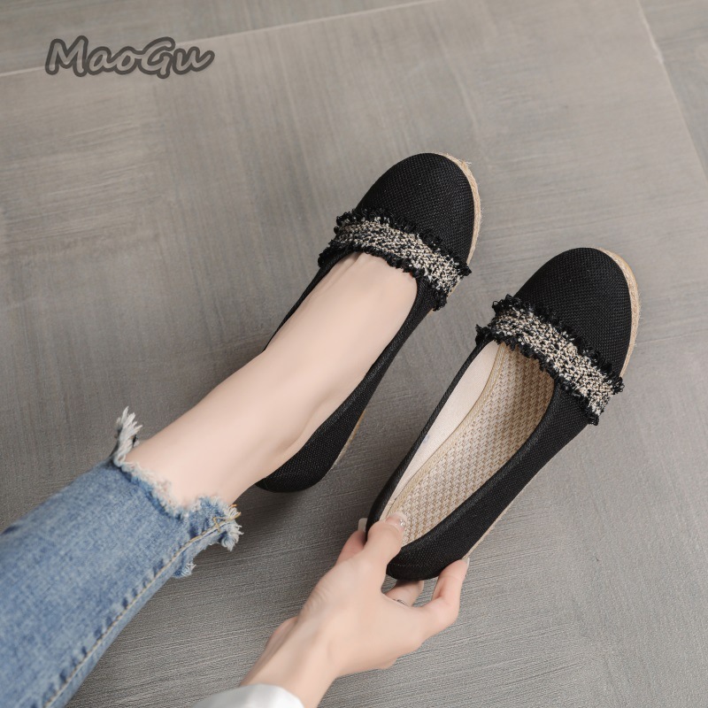 Sepatu Wedges Espadrille Wanit - Wedge Espadrille Women ulasan dan harga