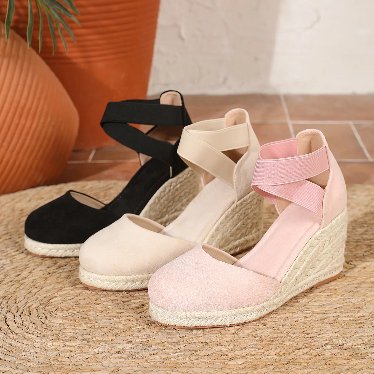 Sandal Wedges Espadrille Wanit - Wedge Espadrille Women ulasan dan harga