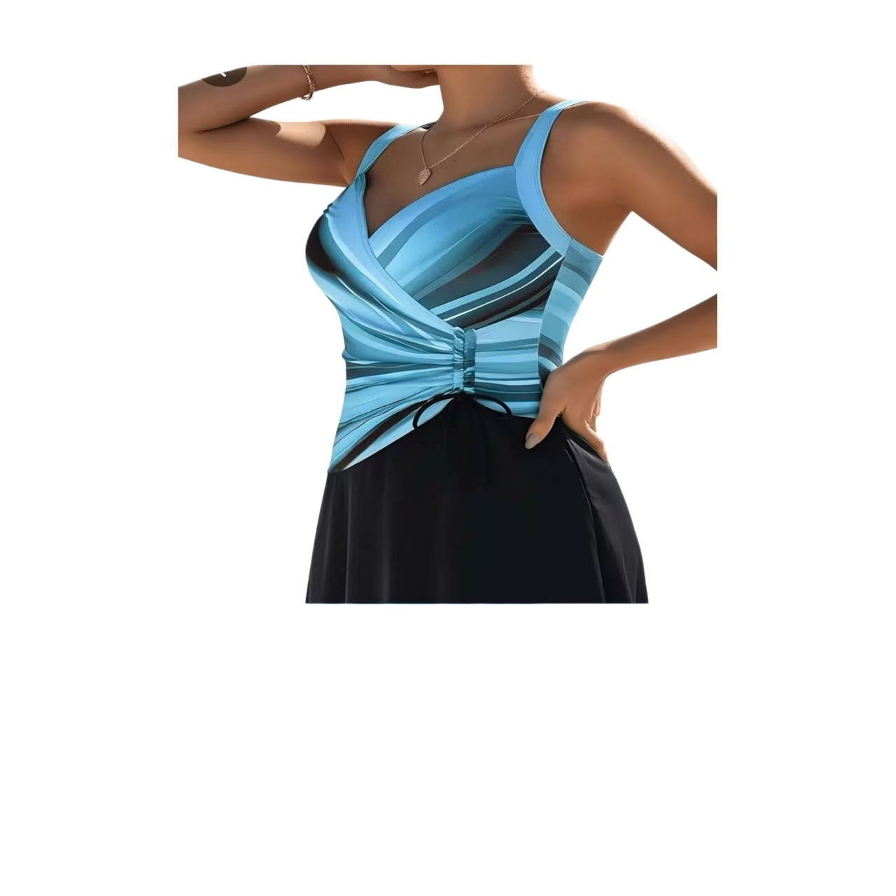 Baju Renang Wanita Satu Potong - Swimsuit Bikini Ruched ulasan dan harga