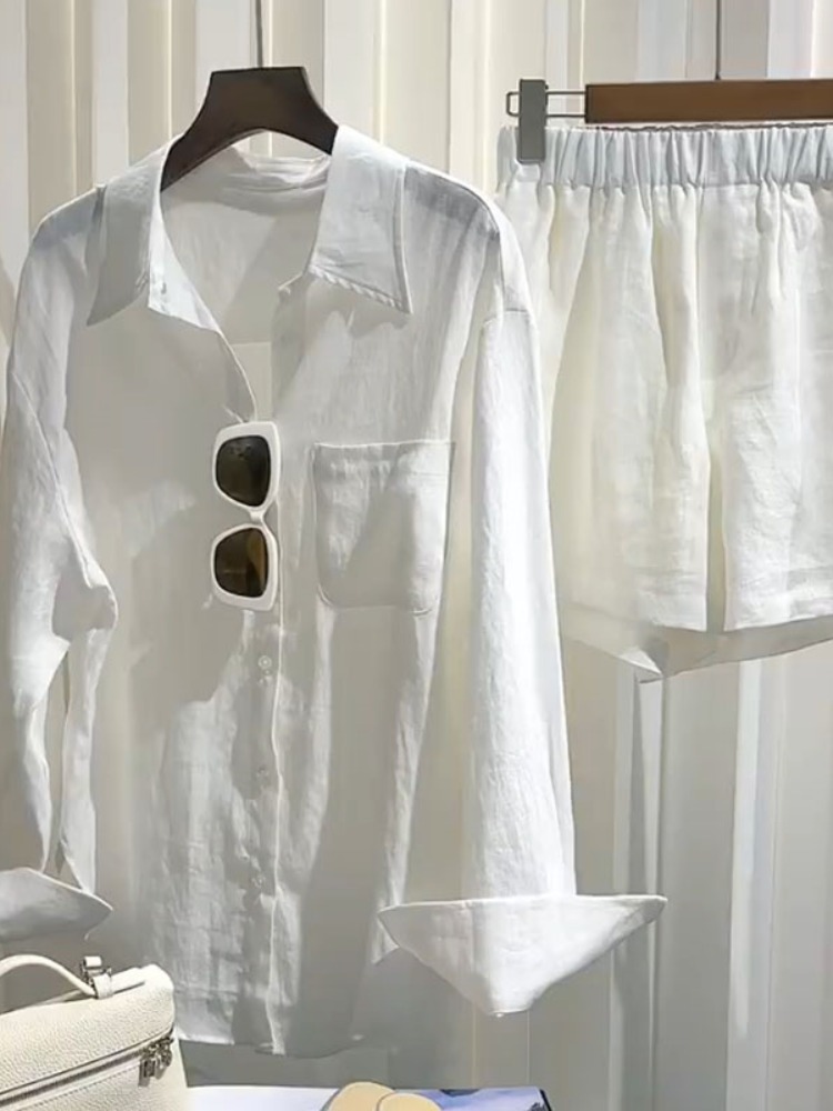 Setelan Baju Linen Wanita Musi - Linen Pant Wide ulasan dan harga