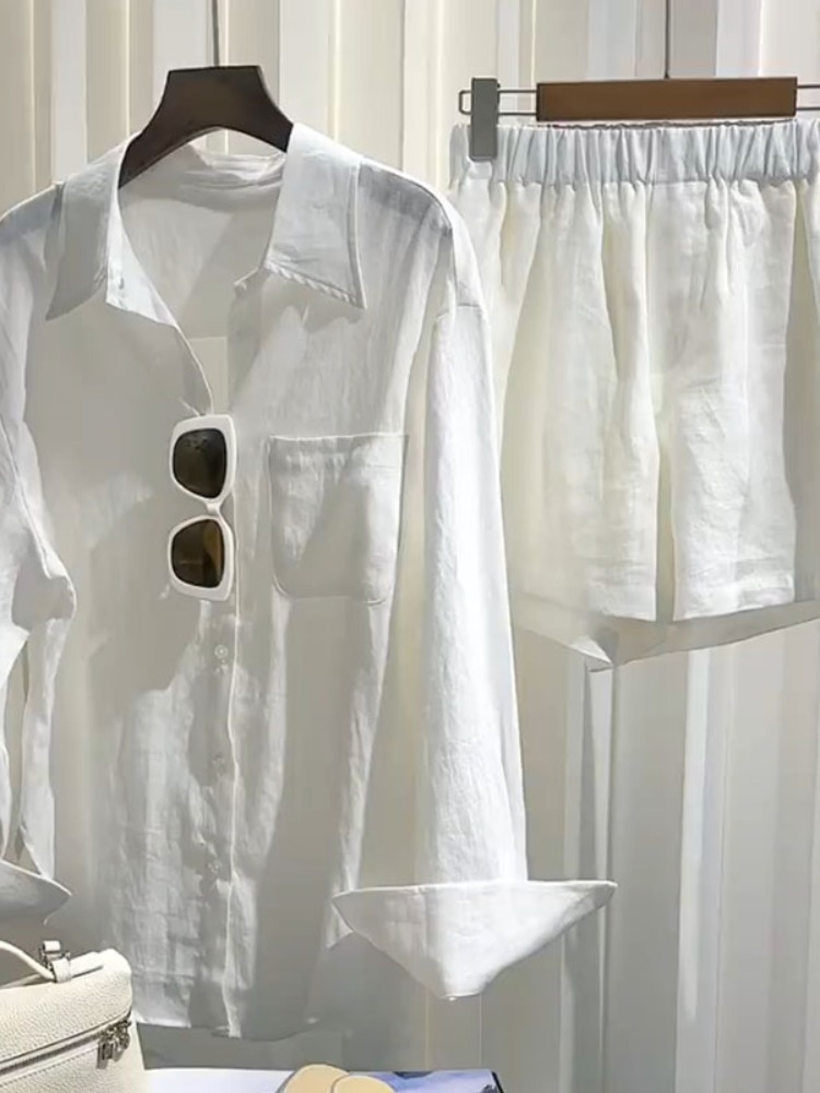 Setelan Baju Linen Wanita Musi - Linen Pant Wide ulasan dan harga