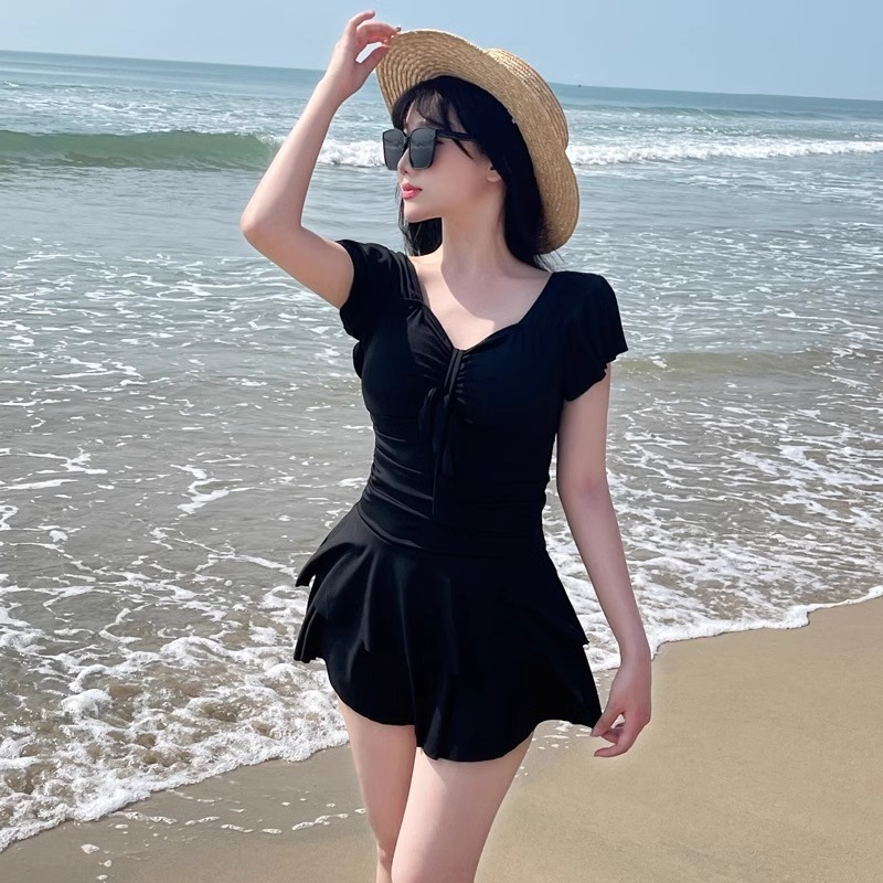 Baju Renang Wanita Satu Potong - Swimsuit Bikini Ruched ulasan dan harga