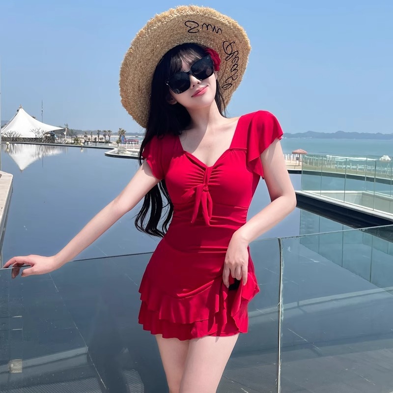 Baju Renang Wanita Satu Potong - Swimsuit Bikini Ruched ulasan dan harga