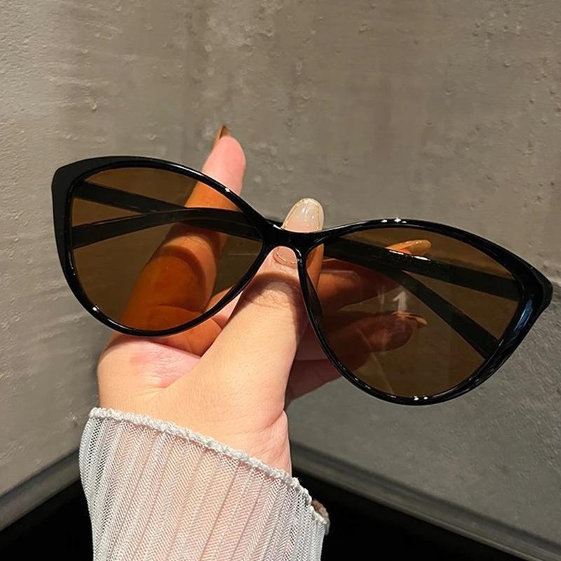 1 Buah Kacamata Hitam Bingkai  - Sunglasses Cat Eye ulasan dan harga